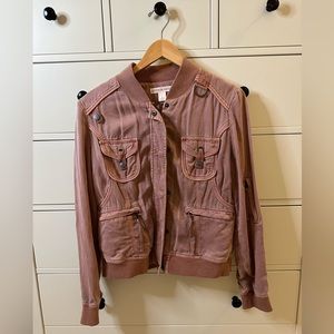 Evereve Peyton Jensen Bomber Utility Jacket